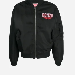 Chaqueta Bomber Negra Hombre K.