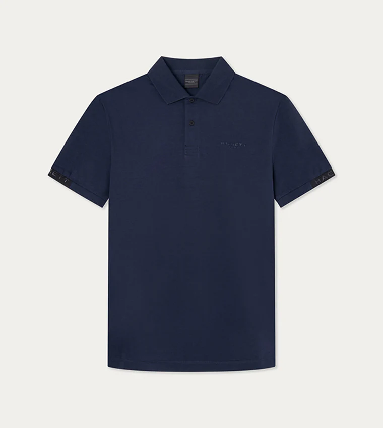 Camiseta Polo Azul Marino Hombre H.L.