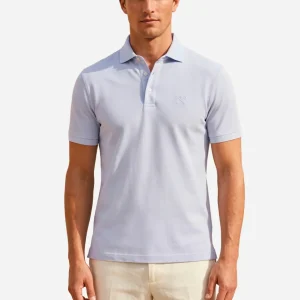 Camiseta Polo Azul Cielo Hombre H.L.