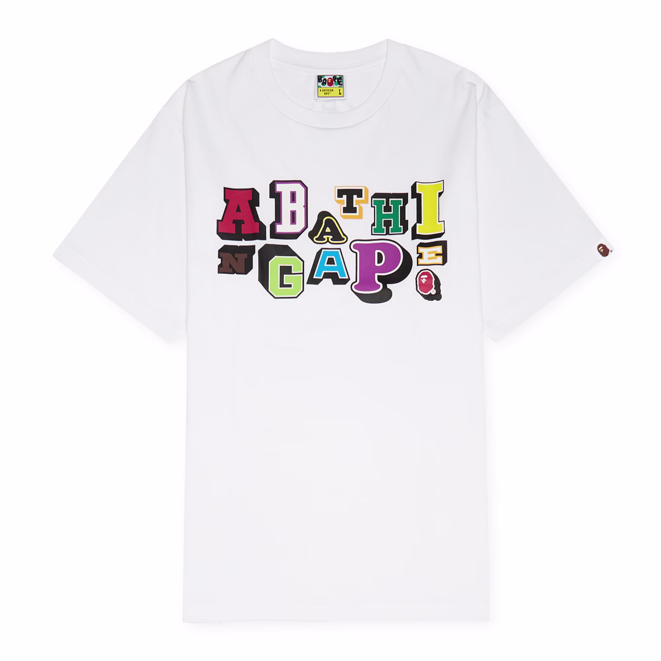 A BATHING APE VARSITY FONT