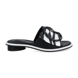 Noa Harmon mujer sandalias Mina 9665-0060 negro-blanco